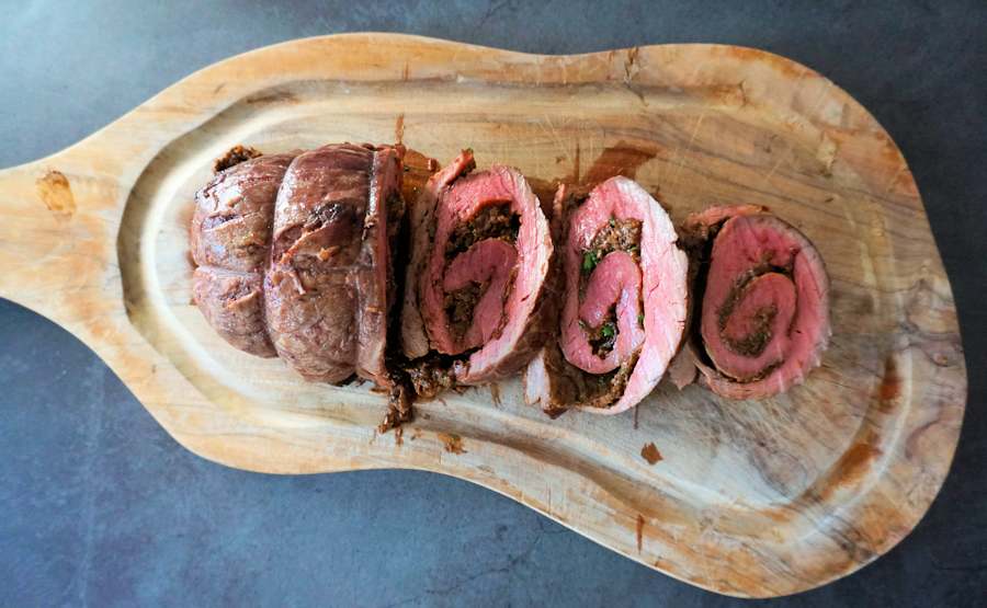 Beef Fillet Stuffed With Porcini Recipe Cuisine Fiend